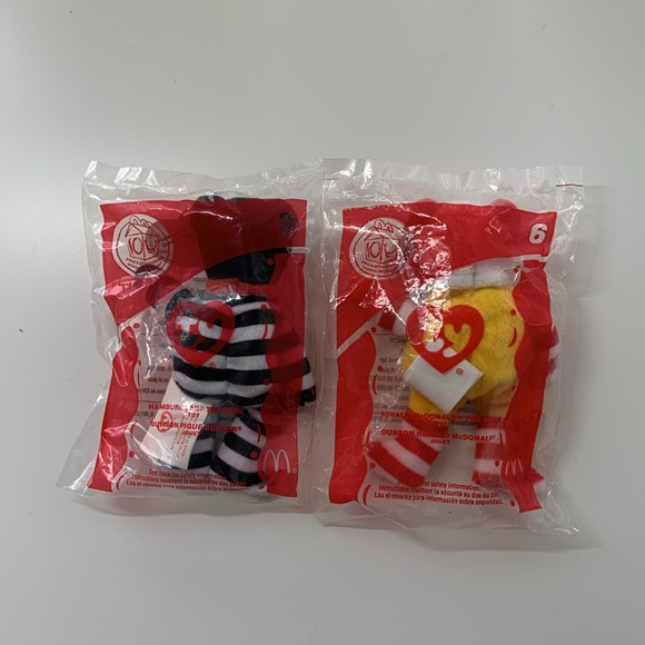 Two McDonald’s Happy Meal 2004 Ty Beanie Babies NWT - Picture 2 of 4